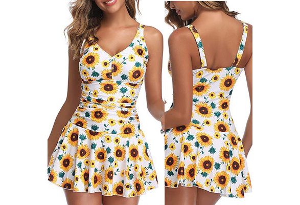 sunflower plus size swimsuit