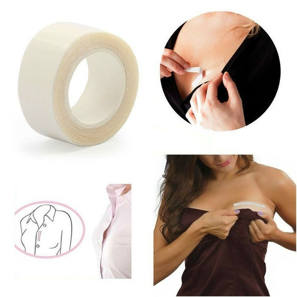 Professional Medical Double-sided Paste Underwear Shirt Clothes Tape 3/5M