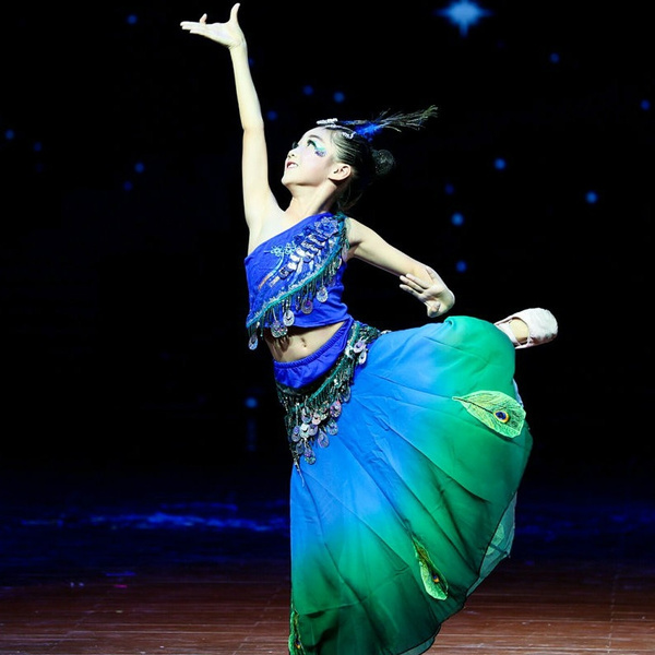 hanshin chinese folk dance peacock