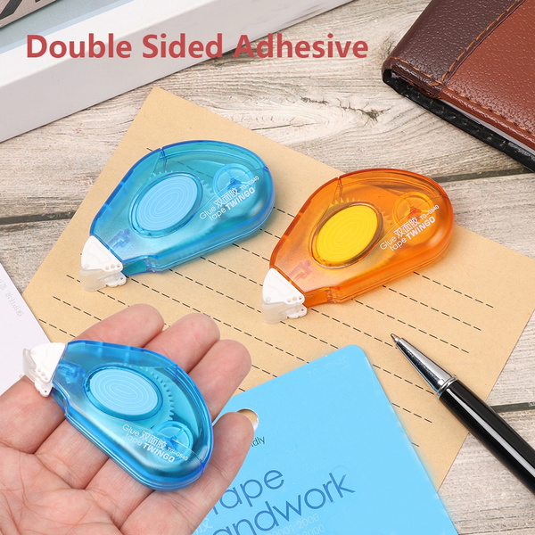 New Lovely Scrapbooking Decor Creative Office Supplies Double Sided Adhesive Dots Stick Roller Glue Tape Dispenser Wish