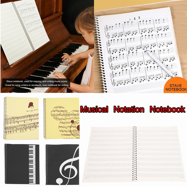 Musical Notation Notebook 50 Pages Staff Note Book Music Manuscript