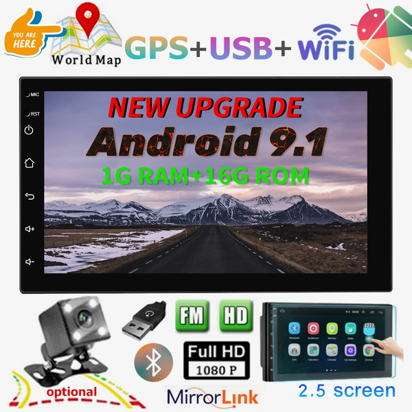 7" 2DIN HD Touch Screen Car Stereo Radio MP5 Player Bluetooth Rear Camera 1G+16G 7" 2DIN HD Touch Screen Car Stereo Radio MP5 Player Bluetooth Rear Camera 1G+16G