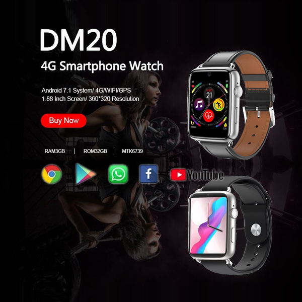 Dm20 4g smart online watch