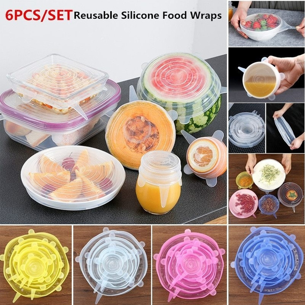 Reusable Silicone Bowl Covers / Food Wraps