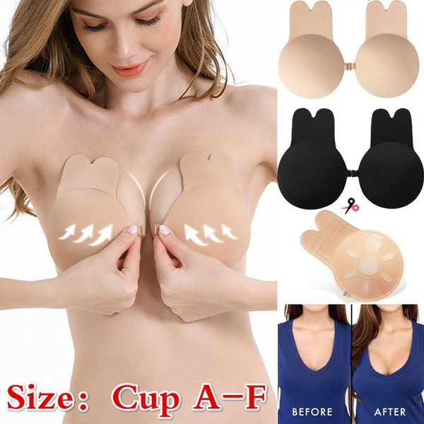 Strapless Silicone Push-Up Backless Gel Stick Invisible Bra
