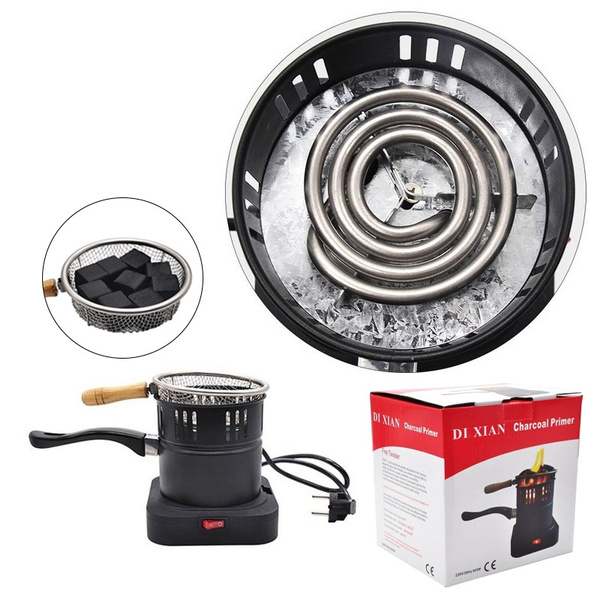 Metal Electric Hookah Stove Hookah Full Set of Double Point Coal Stove
