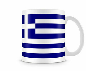 both, around, Greek, Coffee Mug