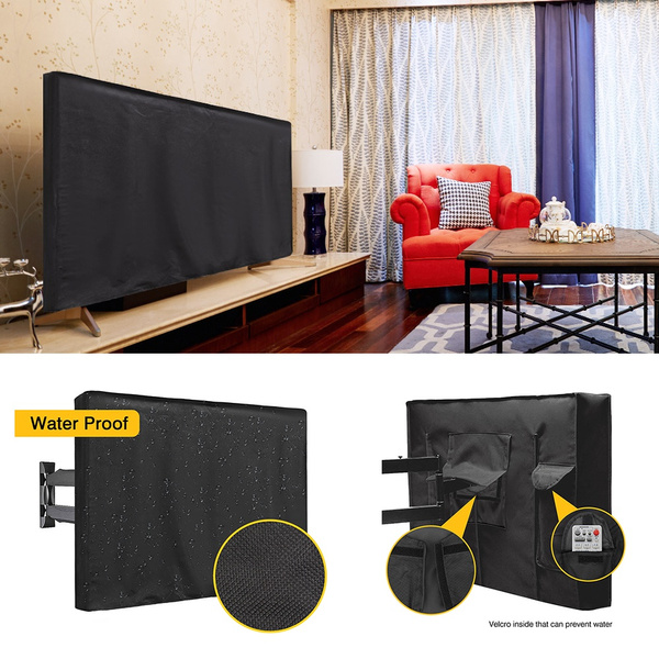 Outdoor Indoor Waterproof TV Cover Resistant Weatherproof Television