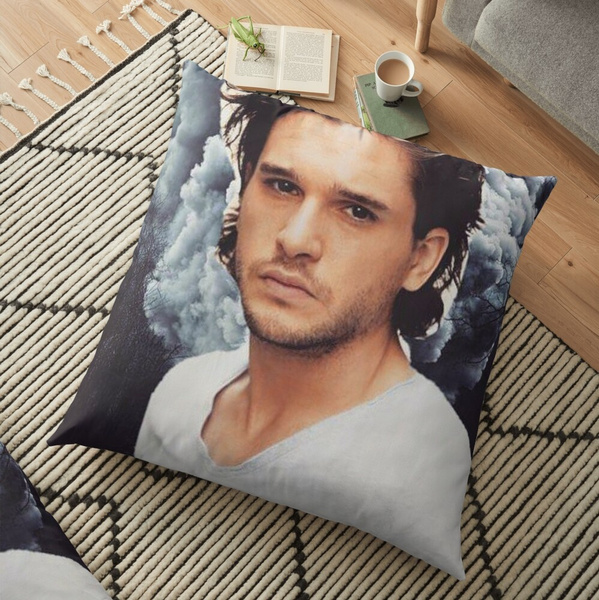 Kit Harington Cushion Pillow Cover Case Gift