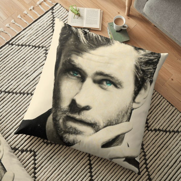 chris hemsworth pillow case