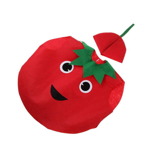 Disfraz De Tomate Para Ninos Traje De Tela No Tejida Traje De Fiesta De Disfraces Wish