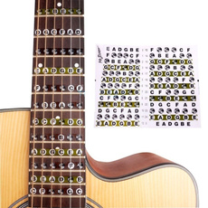 Bass, guitarfretboardsticker, fretboardnote, Acoustic Guitar