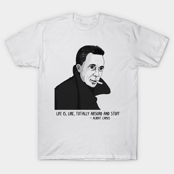 existentialism t shirt