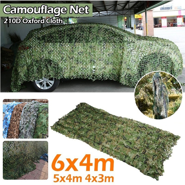 Durable Camo Netting for Duck Hunting Blinds Hunting Camouflage Net Car Cov V5M0 