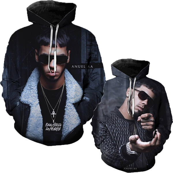 Anuel aa real clearance hasta la muerte hoodie