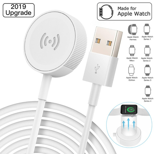 Iwatch Charger For Iwatch Apple Watch Series 5 4 3 2 1 Fast Magnetic Charging Cable Charger Pad Wish