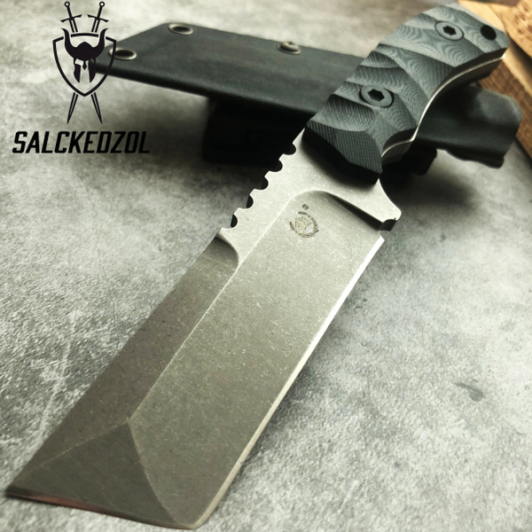 titanium combat knife