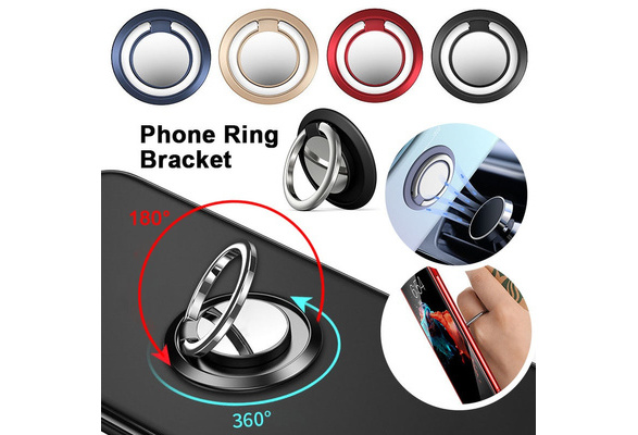 Mobile Phone Ring Grip Holder Stand Funky Animal Ring Grip 360 Degree  Rotation with Finger Ring