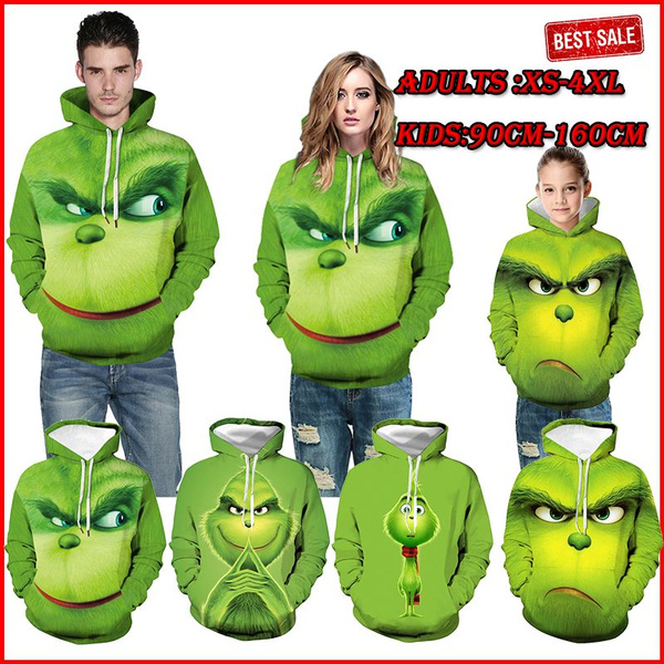 grinch 3d hoodie