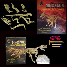 Toy, dinosaurtoy, Skeleton, archeology