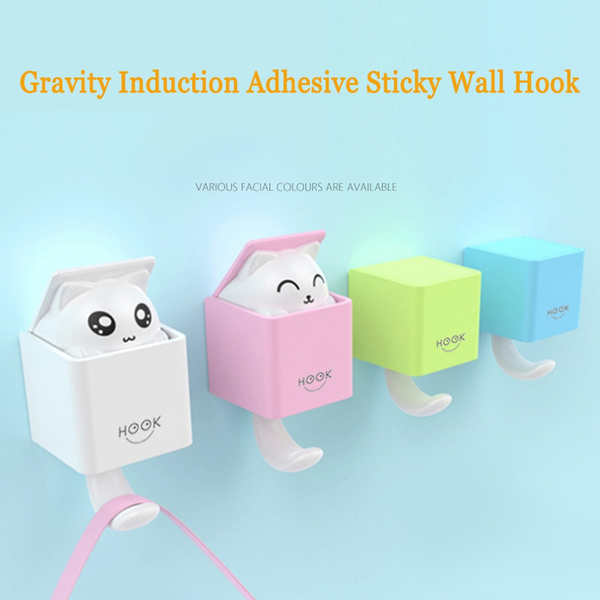 cute adhesive wall hooks