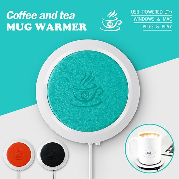 Electric Coffee Warmer Coaster Mug Warmer USB Cup Heating Coaster for  Office 