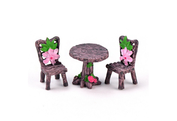 3Pcs//Set Mini Animal Artificial Dollhouse Toy Fairy Garden Ornament Decor DIY