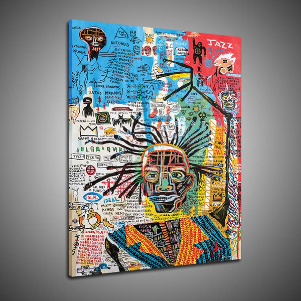 Jean-Michel Basquiat Art is How We Decorate Space Unframed Typography Print