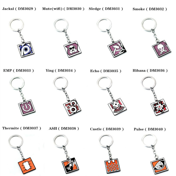 Rainbow six hot sale siege keychain