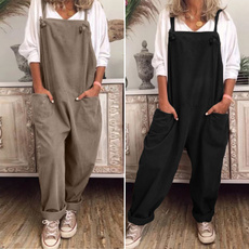 Summer, Women Rompers, Plus Size, dungaree
