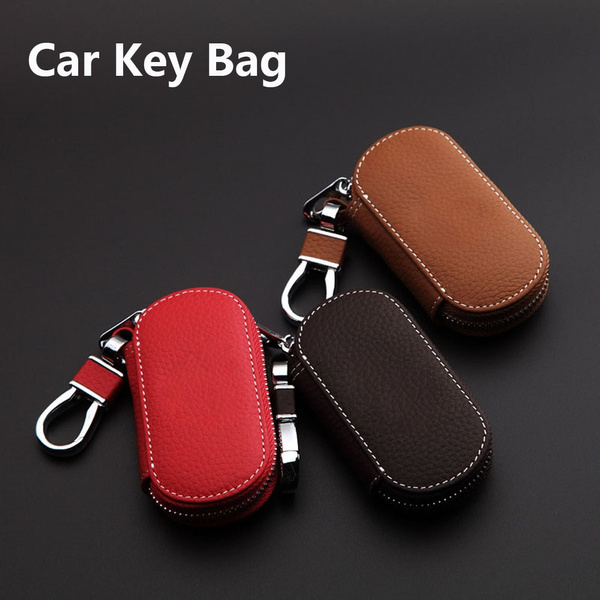 asileather Colorful Saffiano Leather Cars Keychain. Personalized Lucky Toy Car Keyring. Fashion Key Fob for Car Lovers or Purse Charm. Gift for Her/Him