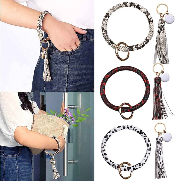 big key ring bracelet