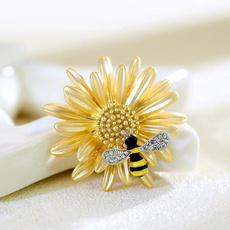 daisyflowerjewelry, brooches, Jewelry, Pins