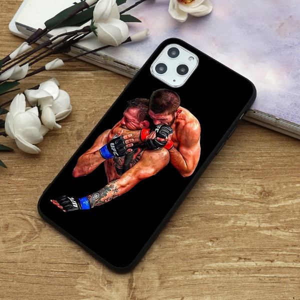 Khabib Nurmagomedov vs Conor Mcgregor Conor Tapping pattern phone case for Iphone 11 11POR 11PORMAX X XS XR XSMAX 6 6P 7 7P 8 8P phone Case Huawei