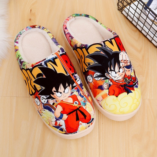 Unisex Anime Sandals Slippers Soft Plush Slip On Shoes One Size Fits All 