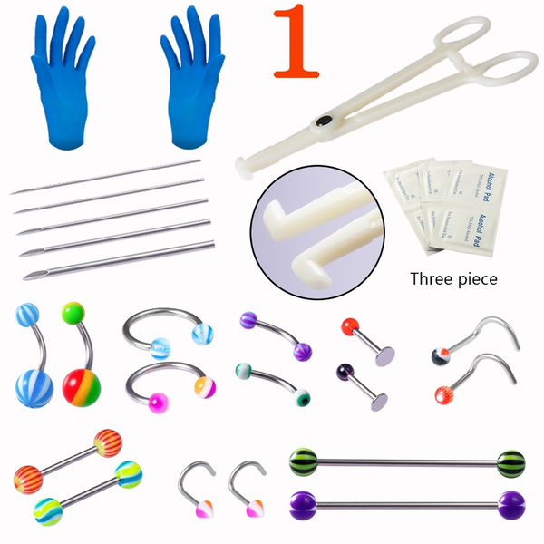 Tongue piercing kit sale