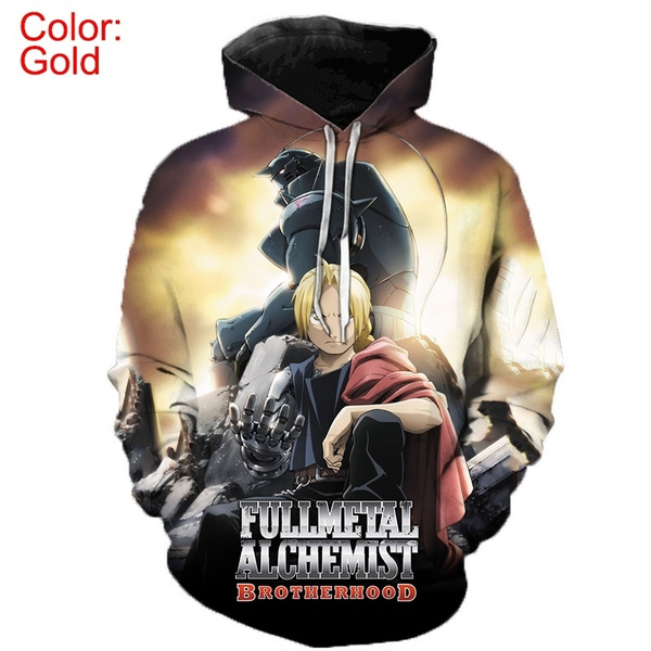 Fullmetal alchemist outlet hoodies