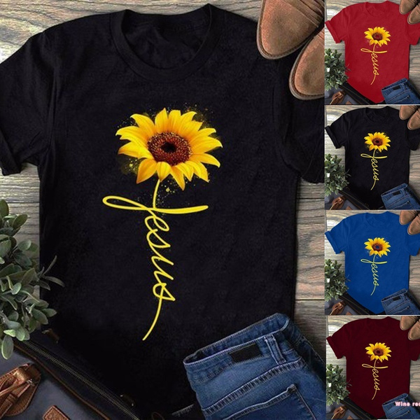 plus size sunflower top