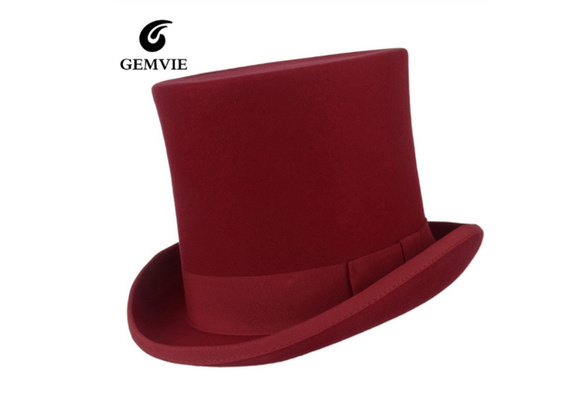Top Hat Costume Fedora Cylinder Hat 