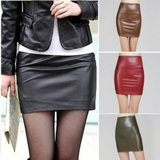 Mini, pencil skirt, high waist, short skirt