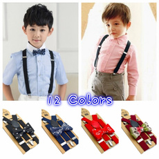 Fashion, Elastic, boyschildrenkidssolidweddingpartybowtie, bow tie