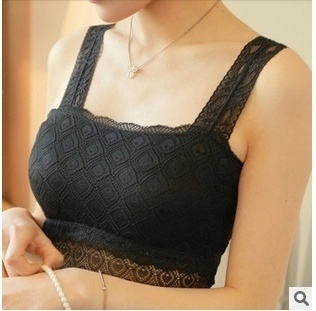 Sexy Lady Women's Stretch Strap Lace Boob Tube Take Top Bandeau Bra