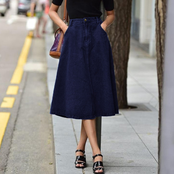 a line skirt office wear