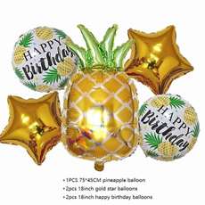 Shower, fruitballoon, babyshowerdecoration, pineappleballoon