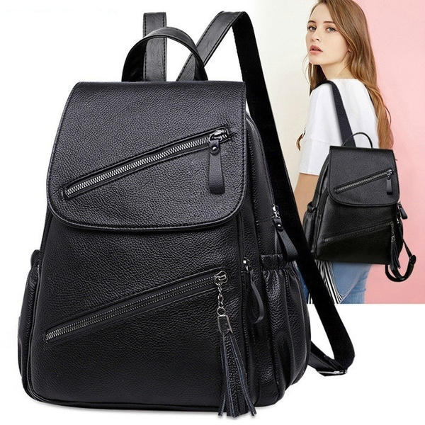 Women Backpacks Designer Leather Women Bag Fashion School Bags for ...