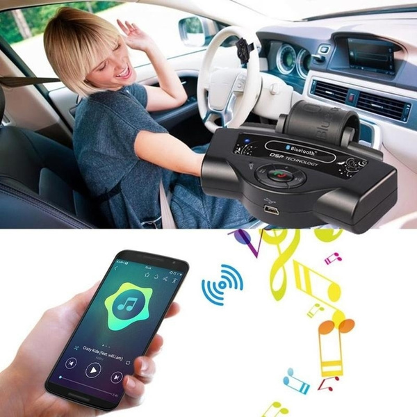 Steering wheel bluetooth discount handsfree car kit