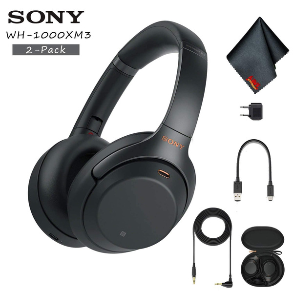 Sony WH-1000XM3, Black, Noise-canceling (Sony WH-1000XM3 black)