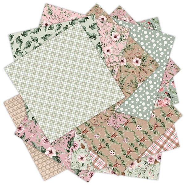 Patterned craft shop paper