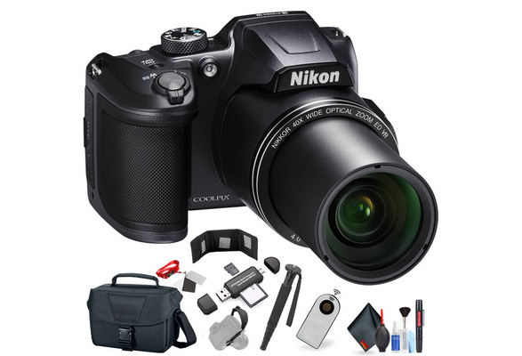 Nikon COOLPIX B500 Digital Camera (Black) (International Model