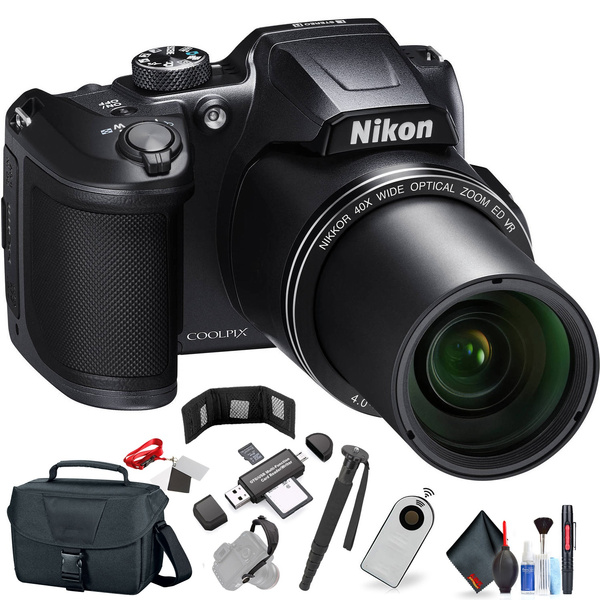 Nikon COOLPIX B500 Digital Camera (Black) (International Model